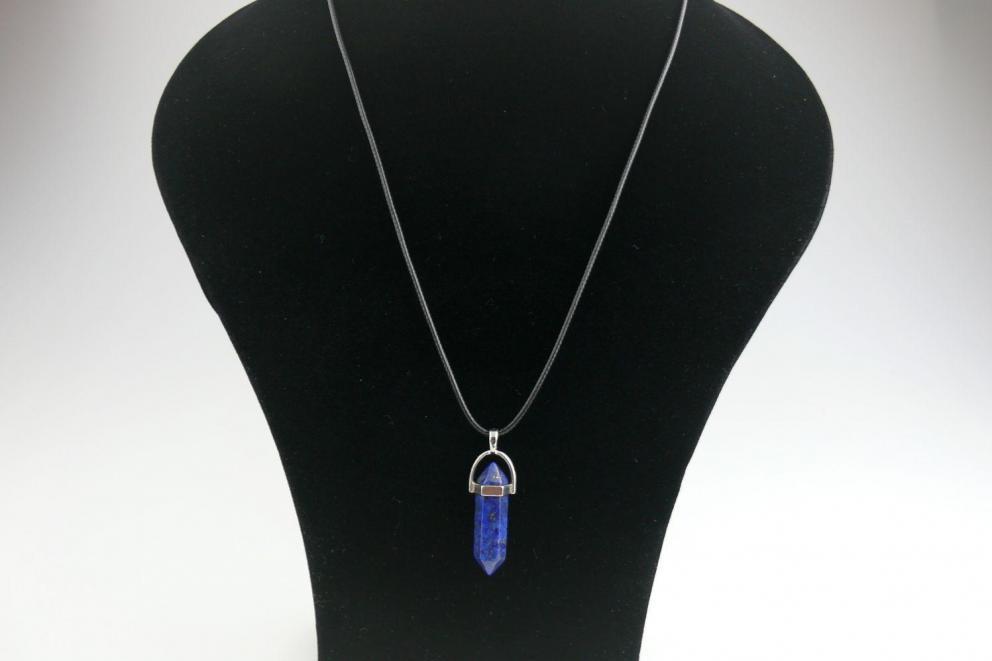 Lapis Lazuli Hanger - Dubbeleinder
