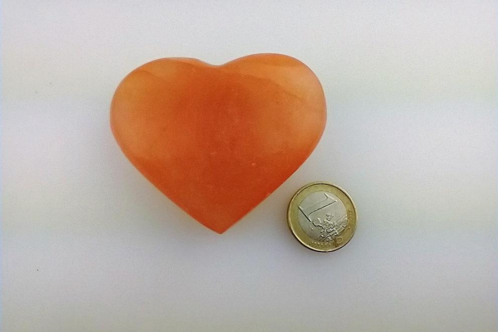 Oranje seleniet hart