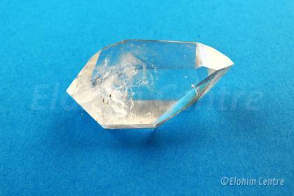 Lemurische Bergkristal dubbeleinder doorstromings kristal