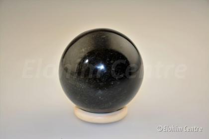 Obsidiaan Bol - Incl. houder
